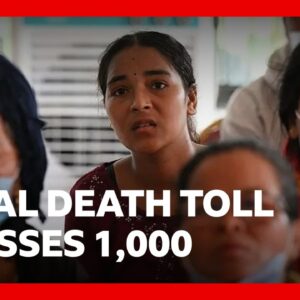 Nepal death toll crosses 1,000 as rescuers find workers trapped in mud-filled tunnels | BBC News