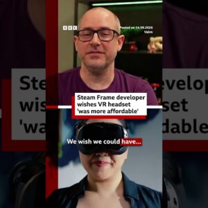 'We wish Steam Frame was more affordable', says Valve developer. #Valve #SteamFrame #Gaming #BBCNews