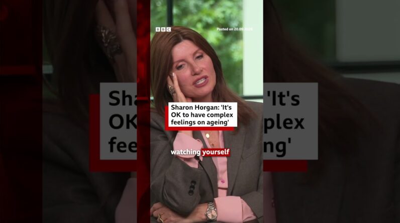 Sharon Horgan: 'It's OK to have complex feelings on ageing’. #BBCNews