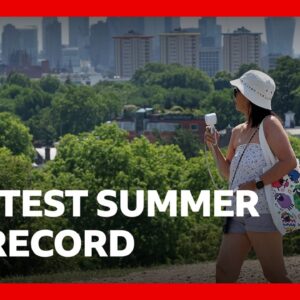 Summer 2026 was UK's hottest on record, says Met Office | BBC News