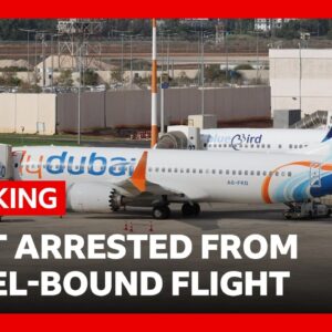 Netanyahu says pilot arrested after stabbing another pilot on Israel-bound plane | BBC News