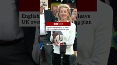 Village votes to leave UK over asylum housing plan. #Piddington #Referendum #BBCNews