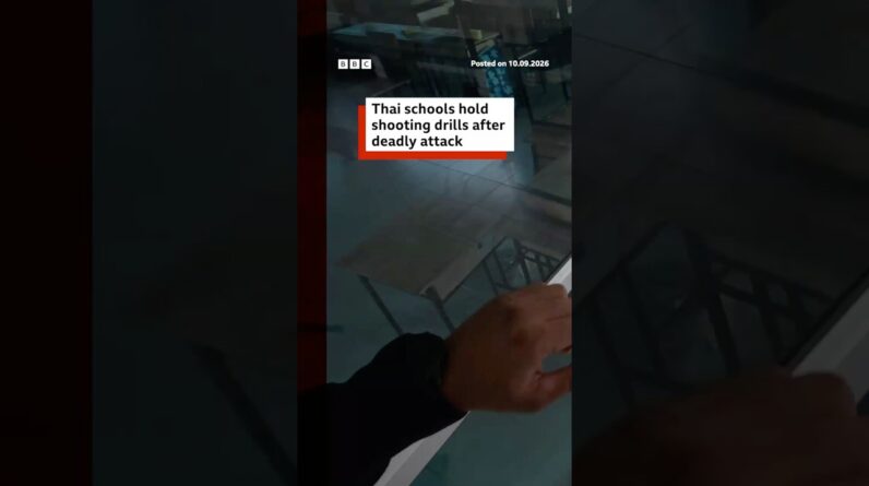 Thai schools hold shooting drills after deadly attack. #BBCNews