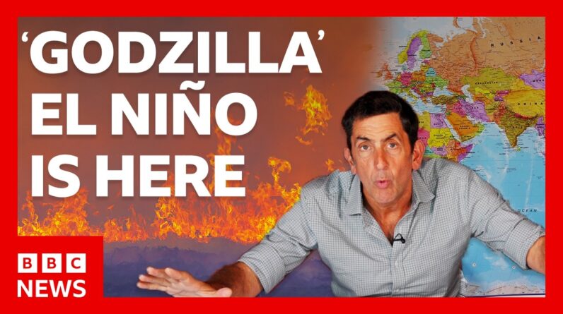 Tracking ‘Godzilla’ El Niño across five countries | BBC News