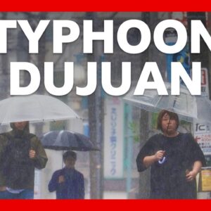 Typhoon hits Japan: Nearly two million urged to evacuate | BBC News