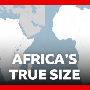 UN votes to adopt new world map to reflect Africa's true size | BBC News