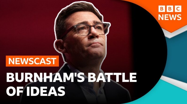 UK Prime Minister Andy Burnham sets out his big ideas in Labour conference speech | BBC Newscast
