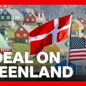 US and Denmark reach deal over Greenland | BBC News