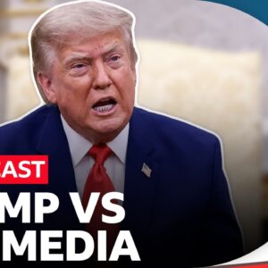 What next after US President Donald Trump loses his fight with the press? | BBC Americast