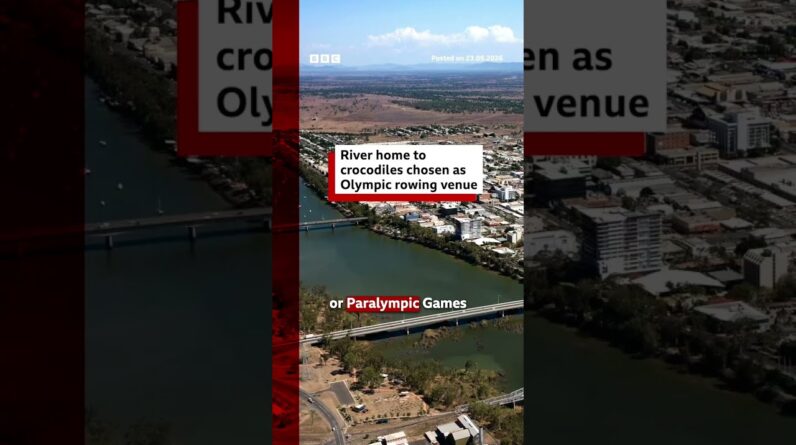 River home to crocodiles chosen as Olympic rowing venue #Olympics #BBCNews
