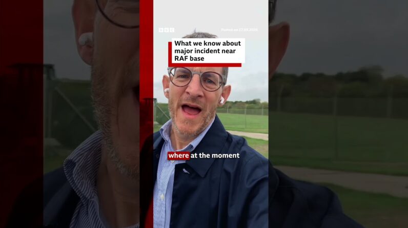 What we know about major incident near RAF base. #BBCNews