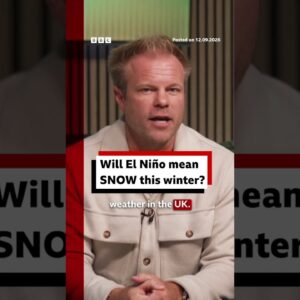 Will El Niño mean SNOW this winter? #ElNino #WinterElNino #BBCNews