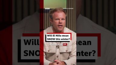 Will El Niño mean SNOW this winter? #ElNino #WinterElNino #BBCNews
