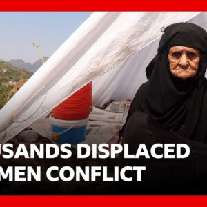 Yemen asks US for help with Houthis as thousands displaced | BBC News
