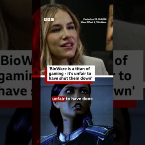 Mass Effect 3 actor says BioWare closure is "undeserved". #BioWare #MassEffect #BBCNews