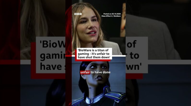 Mass Effect 3 actor says BioWare closure is "undeserved". #BioWare #MassEffect #BBCNews