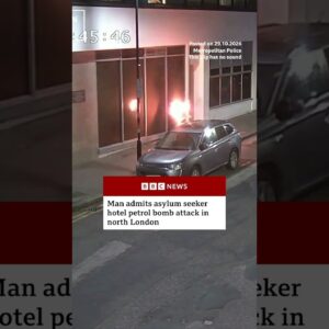 Man admits asylum seeker hotel petrol bomb attack in north London. #BBCNews