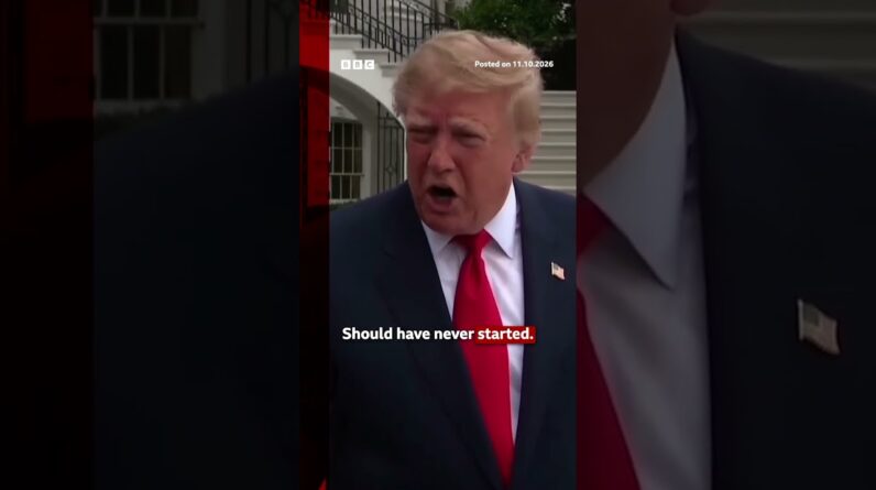 Trump calls for new Ukraine president after Zelensky condemns diesel deal. #BBCNews