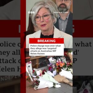 Police say man charged over alleged attack on Australian MP Helen Haines. #BBCNews