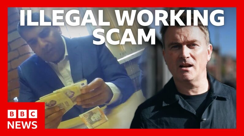 Undercover: Solicitor offers to help 'mini-mart owner' dodge fine for illegal worker | BBC News