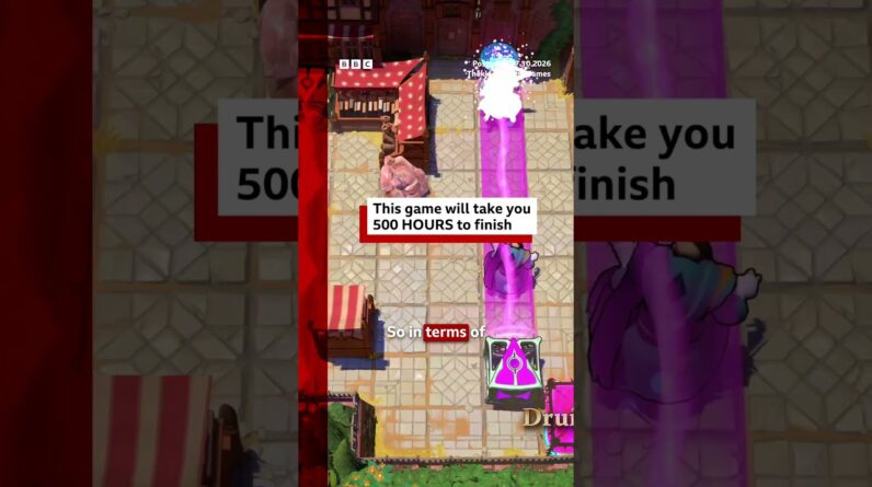 This game will take you 500 HOURS to finish. #JonathonBlow #OrderOfTheSinkingStar #BBCNews