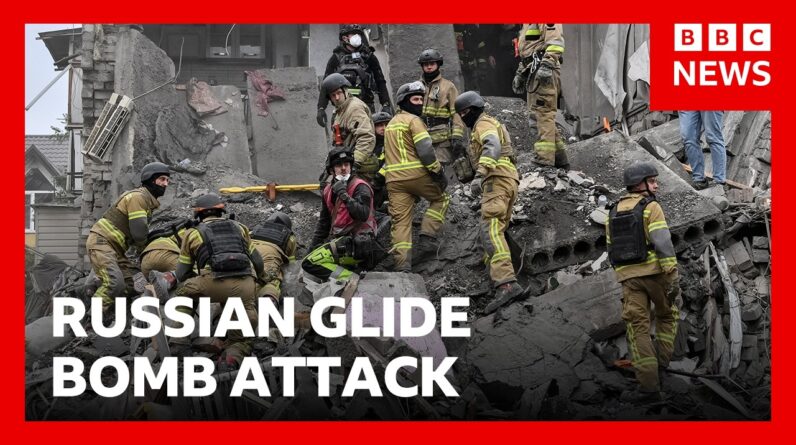 Russian glide bomb attack on Zaporizhzhia kills at least 15 people | BBC News