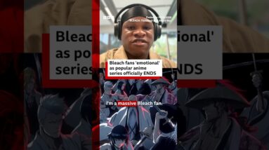 Bleach fans react to end of Thousand-Year Blood War anime. #Bleach #Anime #BBCNews