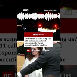Emergency calls from botched Christa Pike execution released to US media. #BBCNews