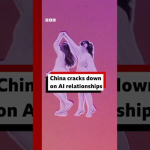 China cracks down on AI relationships. #China #AI #BBCNews