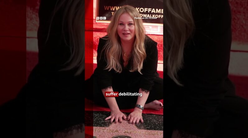 Christina Applegate says she was wrongly diagnosed with MS. #BBCNews