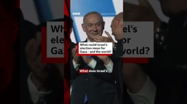 What could Israel's election mean for Gaza - and the world? #Israel #Gaza #BBCNews
