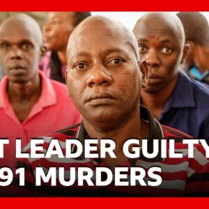 Kenya cult leader who told parents to starve children guilty of 191 murders | BBC News