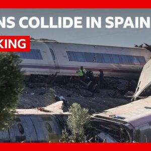 Details emerge of deadly Spain train crash south of Madrid | BBC News