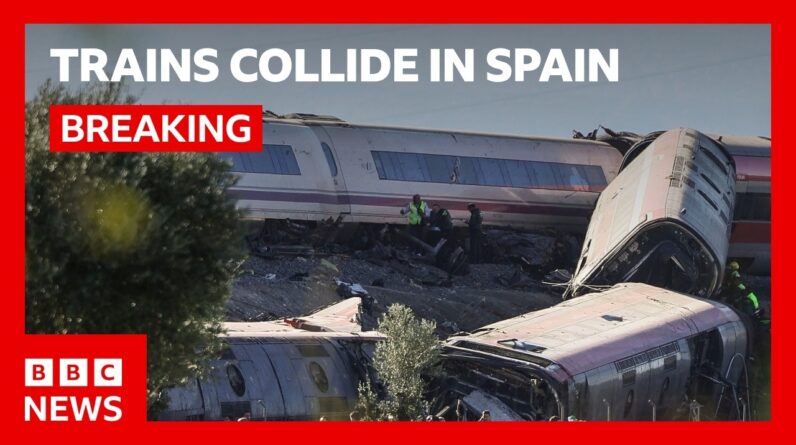 Details emerge of deadly Spain train crash south of Madrid | BBC News