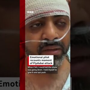 Emotional pilot recounts moment of Flydubai attack. #BBCNews