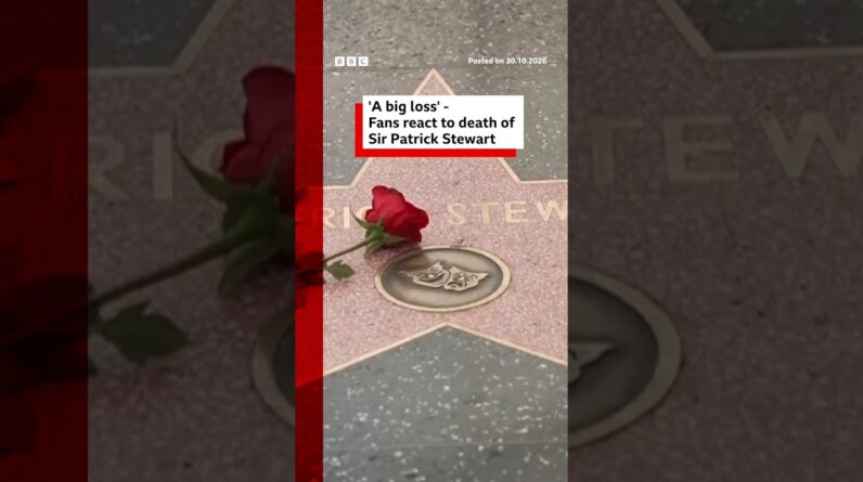 Fans react to death of Sir Patrick Stewart at age 86. #BBCNews