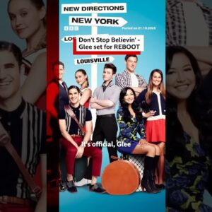 Glee reboot set to return on Hulu and Disney+. #Glee #BBCNews