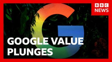 Google value plunges $500bn after AI search eats into ad sales | BBC News