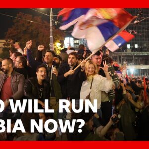 What’s next for Serbia’s student movement after election victory? | BBC News