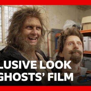 Behind-the-scenes look at Ghosts: The Possession of Button House | BBC News