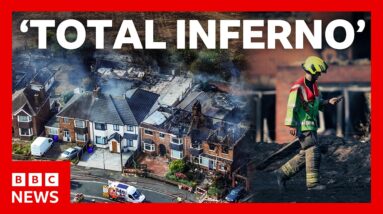 How the Midlands wildfires became a wake-up call for the UK | BBC News
