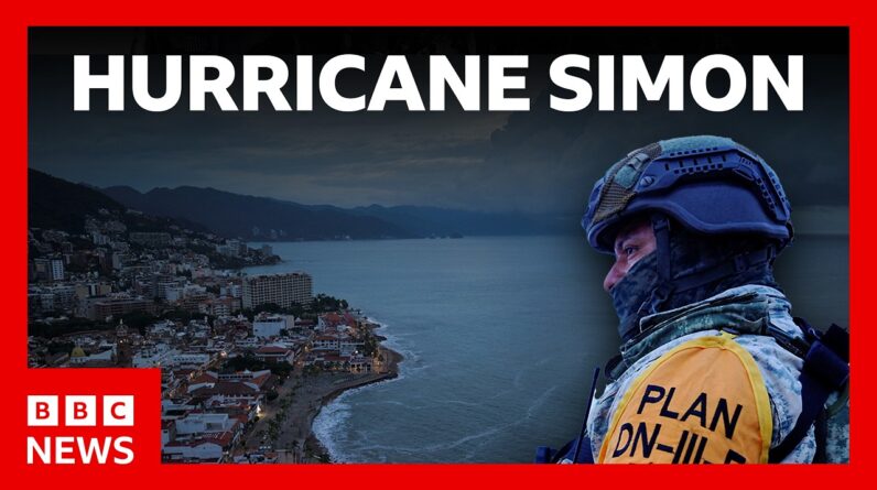 Hurricane Simon strengthens to Category 4 off Mexico coast | BBC News
