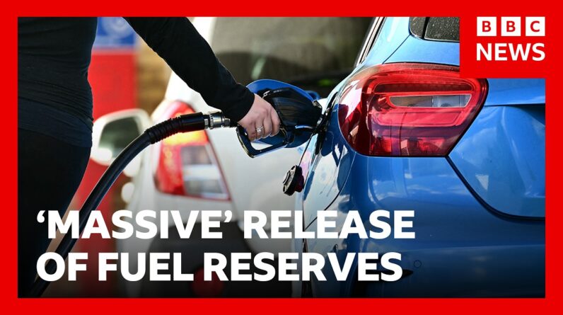 Why will the G7 release 100m barrels of European fuel reserves? | BBC News