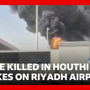 Saudi nationals killed as Iran-backed Houthis in Yemen step up airport attacks | BBC News