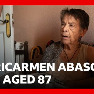 Spanish pensioner whose eviction sparked nationwide protests dies aged 87 | BBC News