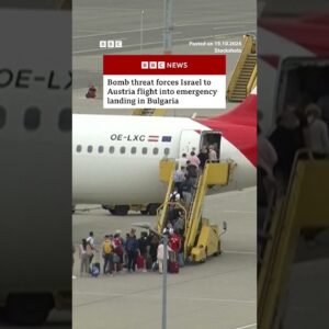 Bomb threat forces Israel to Austria flight into emergency landing. #TelAviv #Vienna #BBCNews