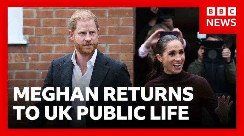 Will the British public welcome Meghan back to public life in UK? | BBC News