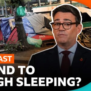 Can the government actually end rough sleeping by Christmas?  | BBC Newscast
