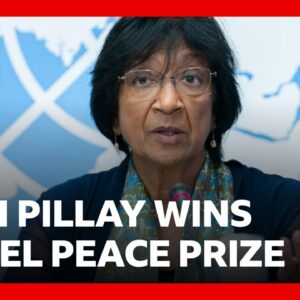 Navi Pillay wins Nobel Peace Prize 2026 | BBC News