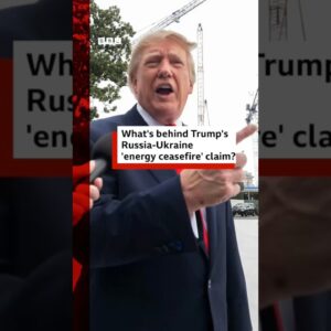 What's behind Trump's Russia-Ukraine 'energy ceasefire' claim? #BBCNews #Putin #Zelensky